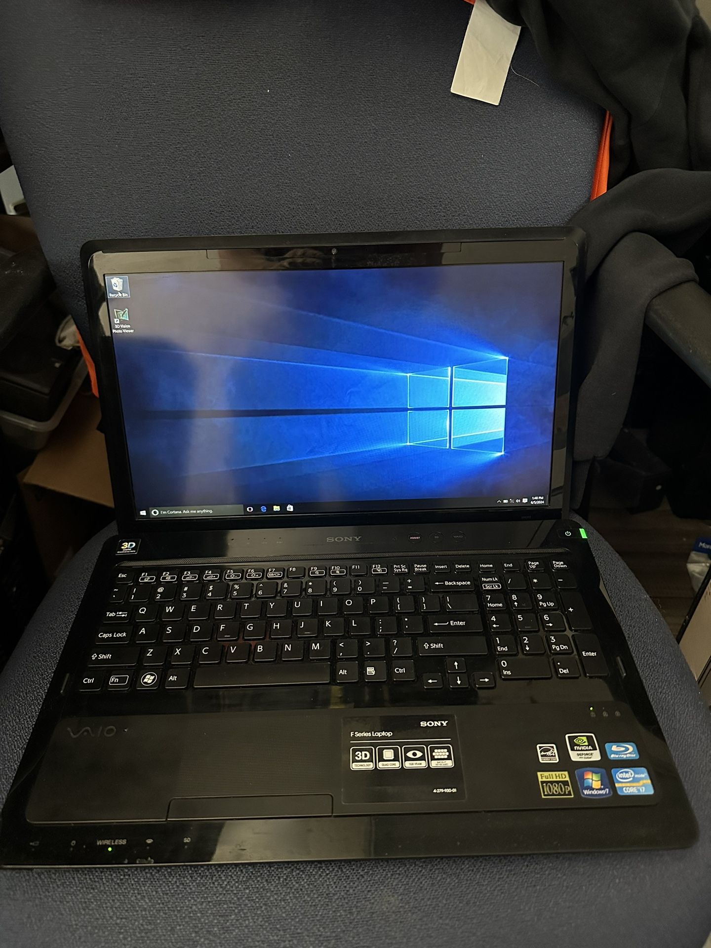 Sony Vaio PCG-81312L i7 -2630qm 2.0GHz 8GB RAM 256GB SSD