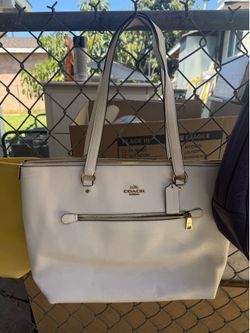 Coach Crossgrain Leather Gallery Tote