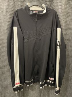 Stitches MLB LA Dodgers Black/Black/White Track Jacket