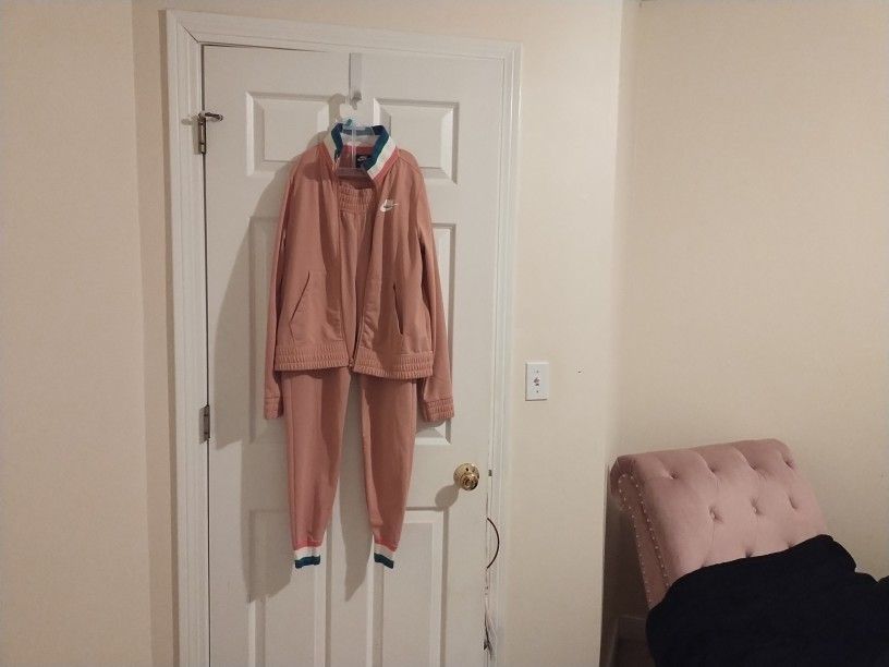 Nike track jogger/jogging suit Pink (XS)