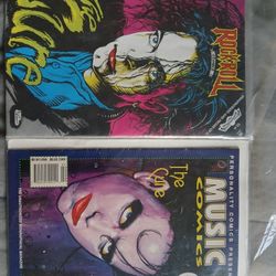 Vintage comic magazine of The Cure mint*