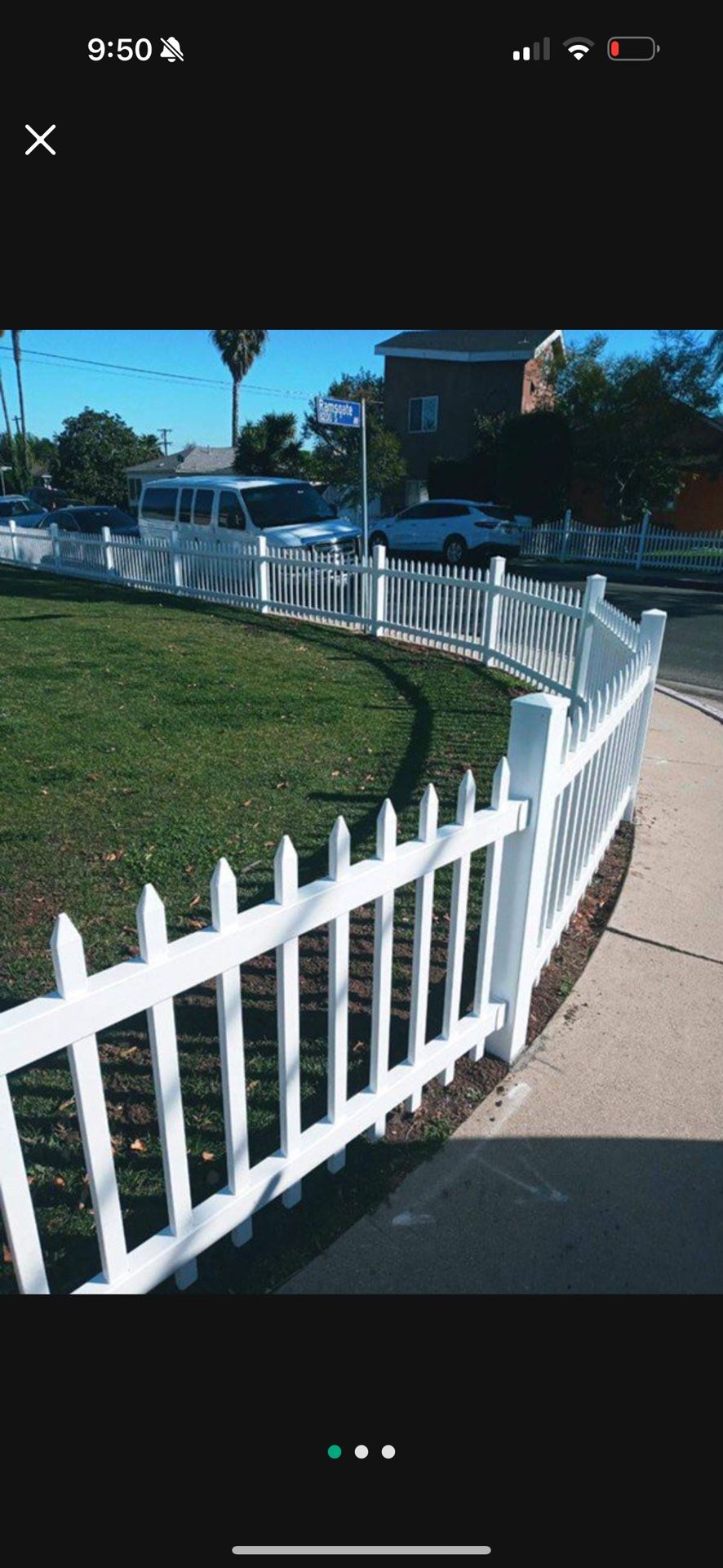 Vinyl Fencing🤍🤍🤍💟