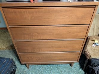 Mid Century Modern Walnut Dresser