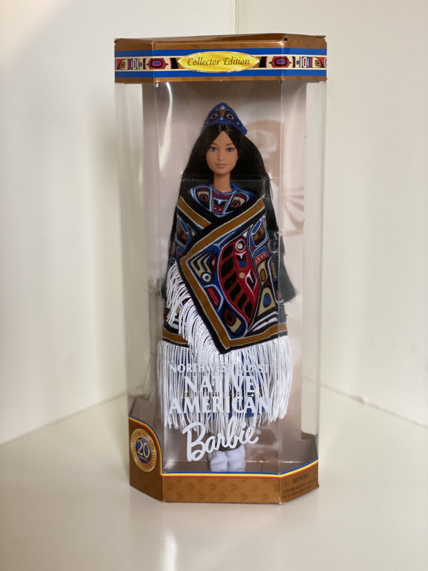Northwest Coast Native American Barbie - Dolls Of The World - 20th Anniversary