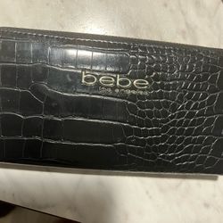 Bebe Crocodile Clutch/wallet