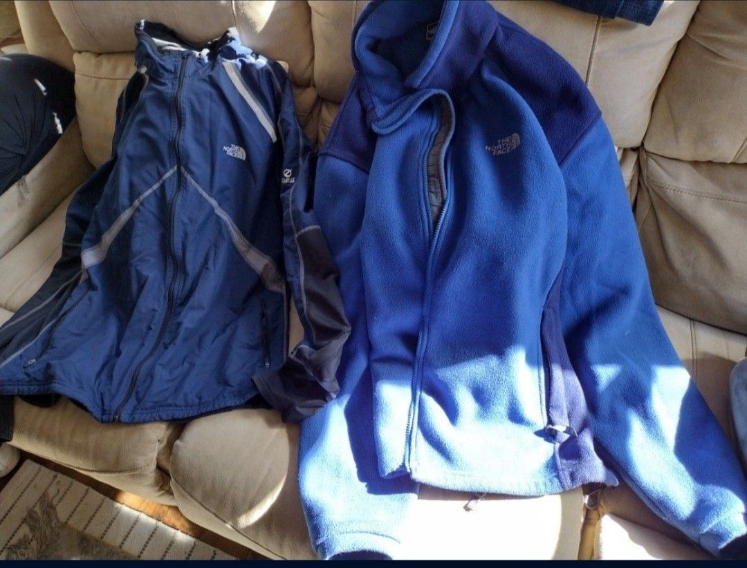 The North Face Fleece Jacket And Free Windbreaker
