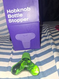 Hobknob bottle stopper $10 dollars