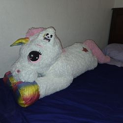Giant Rainbow Unicorn Stuffed Animal