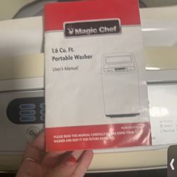Magic Chef Compact Washer 