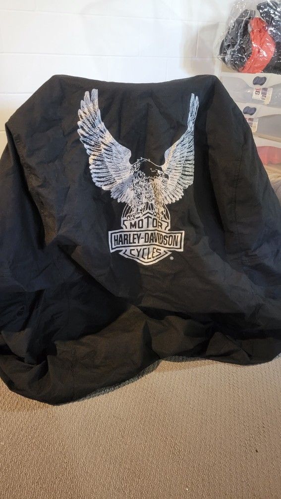 Harley Davidson motorcycle cover