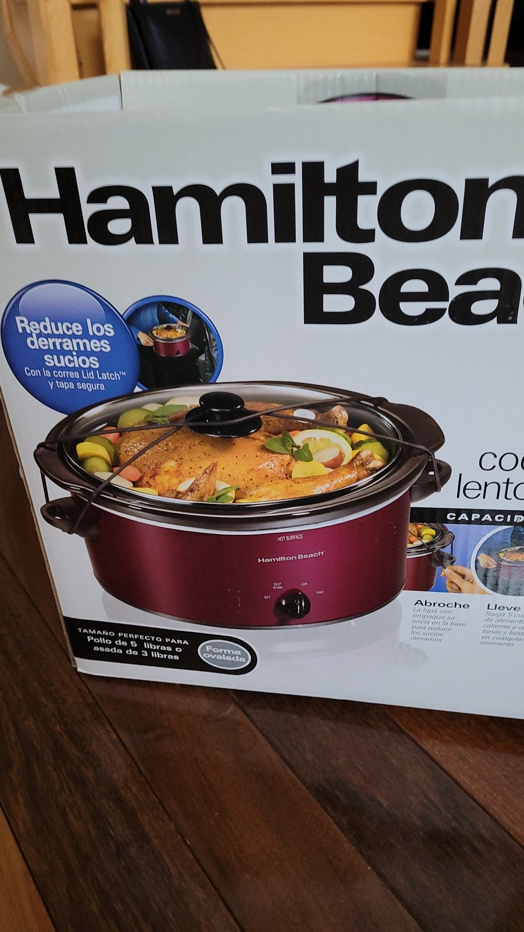 Hamilton Beach Portable Slow Cooker