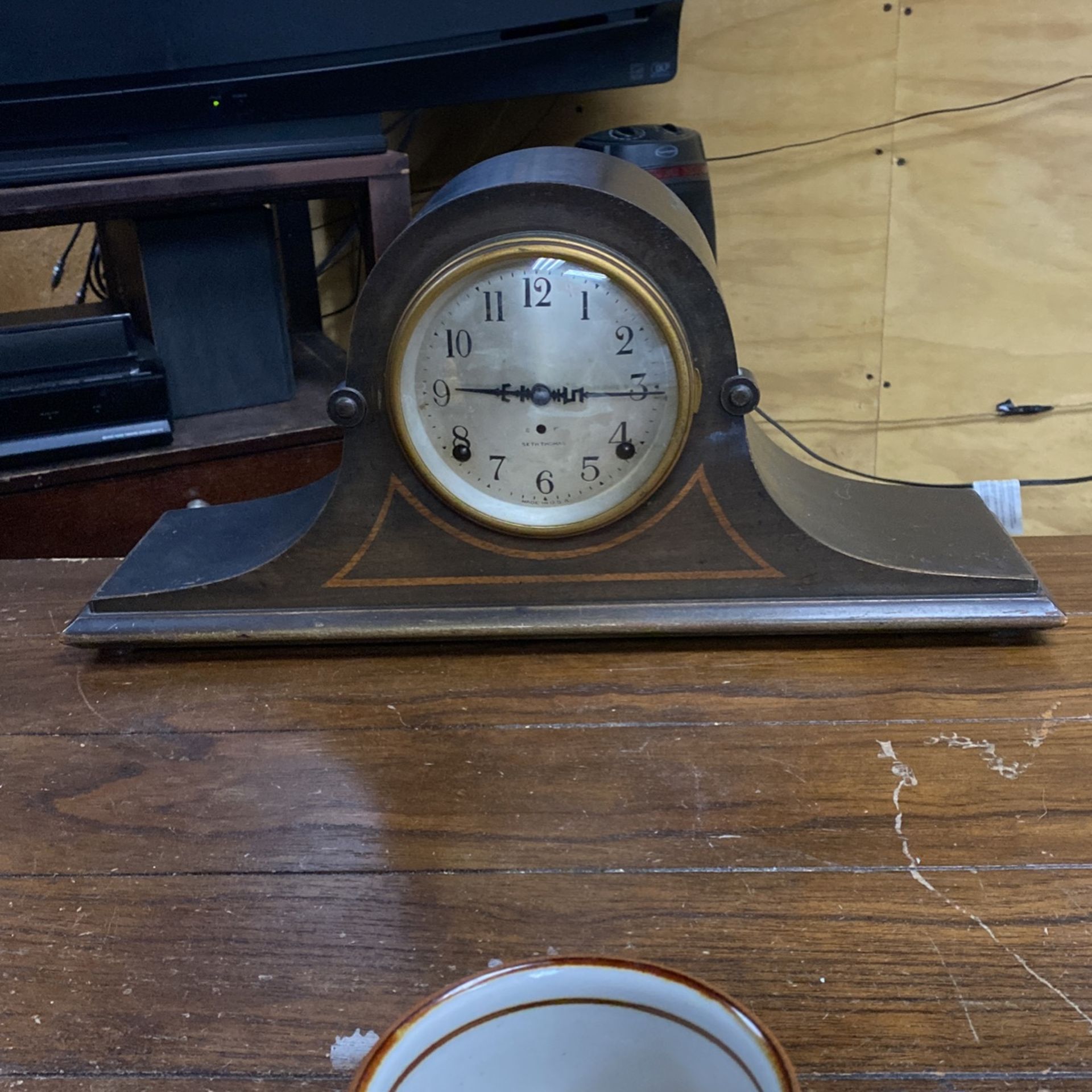 Seth Thomas Cymbal #5 Mantel Clock