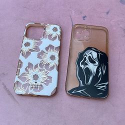 Scream and Flower iPhone 13 Max Cases
