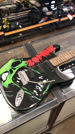 1003 Six Flags Zombie 6-string Electric Guitar 590481