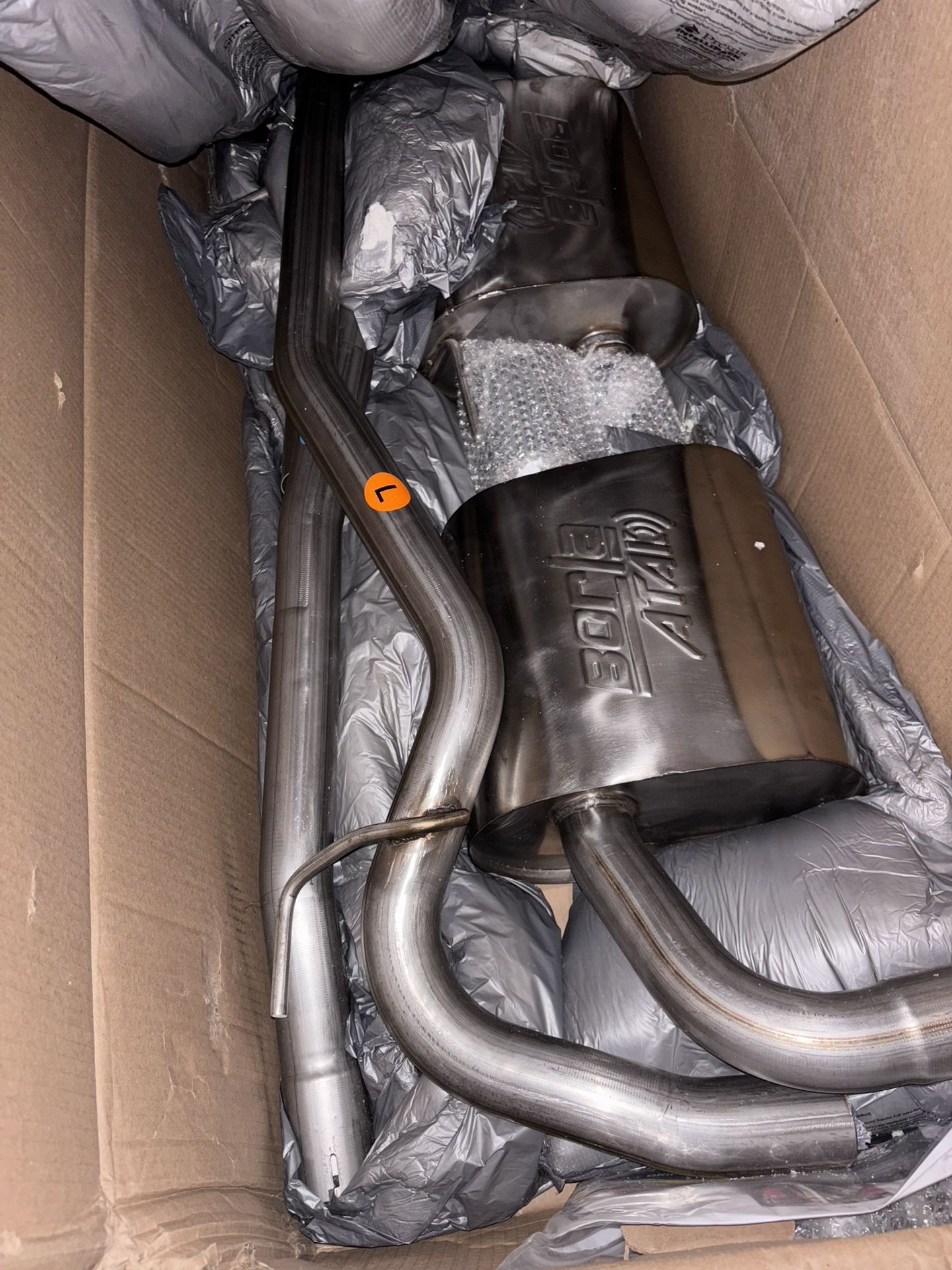 Full Borla Atak mustang exhaust
