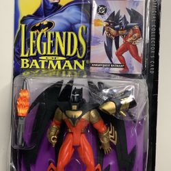Batman Action Figure w Battle Wings Blazing Missile New 1994 Kenner