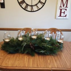 Christmas Center Piece Candleholder 46"