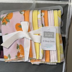 Citrus Burp Clothes 