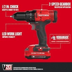Craftsman 20v Drill  New In Box