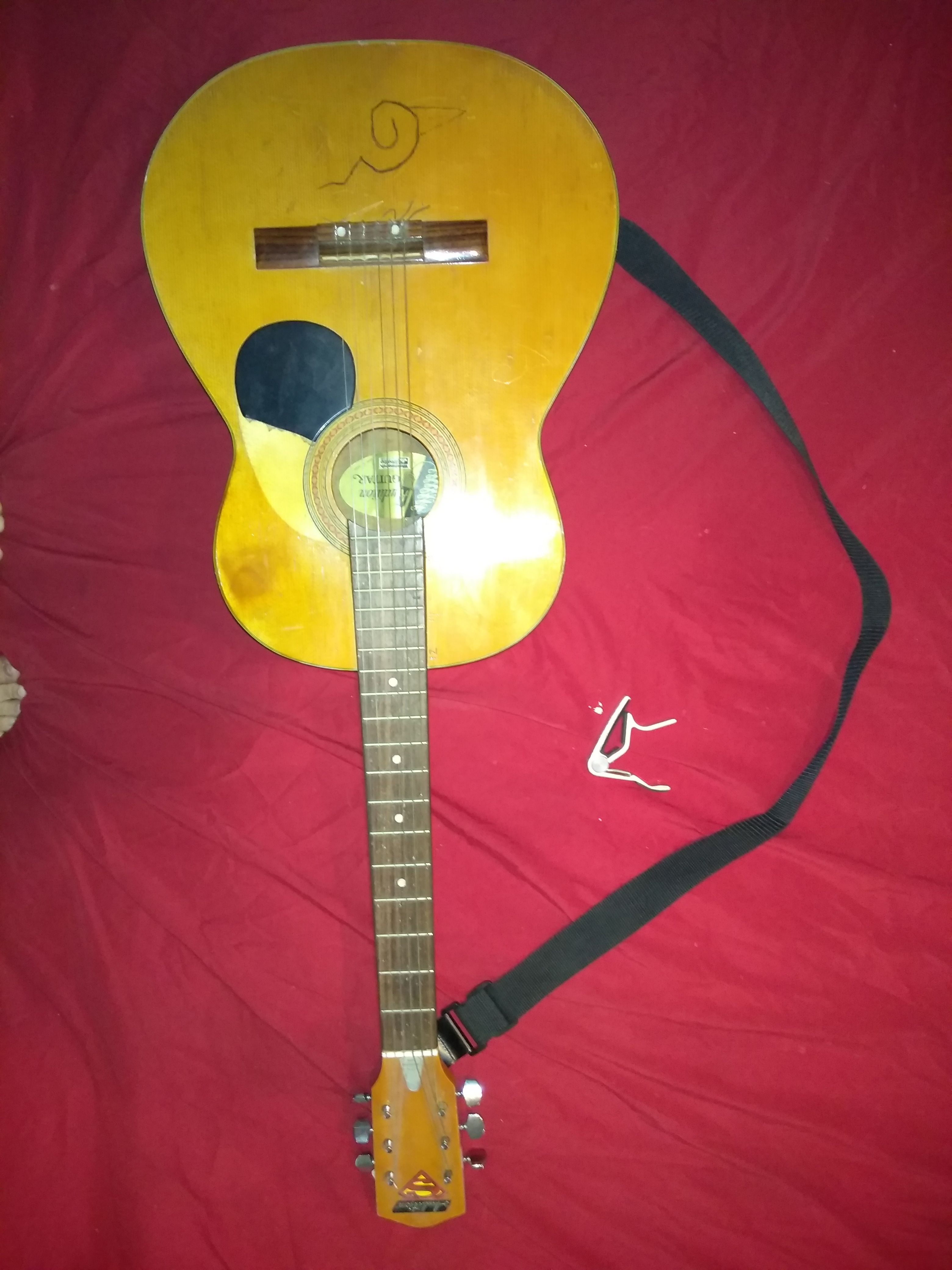 Vintage - Antique Woolworth Audition Guitar ( Made In Japan ) (or best offer)