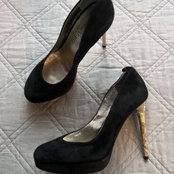 Dsquare D2 Black Platform Heels Size EUR35/US5