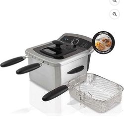 Electric Deep Fryer (3 Baskets) 