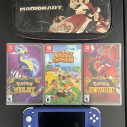 Nintendo Switch + Games 