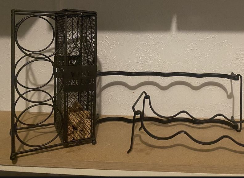 3 Wine Racks $40.00