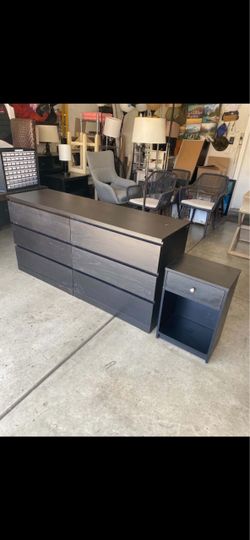 Dresser and nightstand