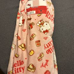 Hello Kitty, cloud throw blanket