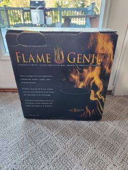 Brand New Flame Genie Wood Pellet Fire Pit