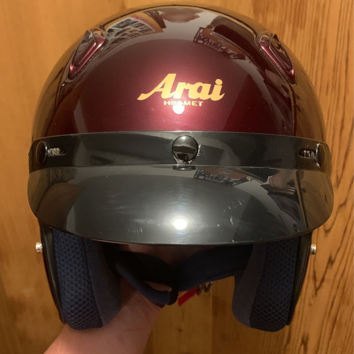 Arai Motorcycle Helmet Open Faced