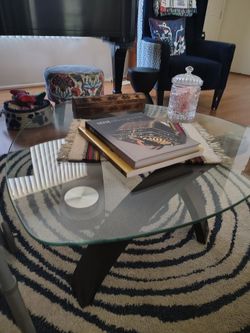 GLASS COFFEE TABLE