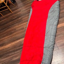 OZARK TREIL  COLD WEATHER MUMMY SLEEPING  BAG  2'9used 