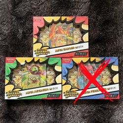 Pokemon Ascended Heroes EX Boxes