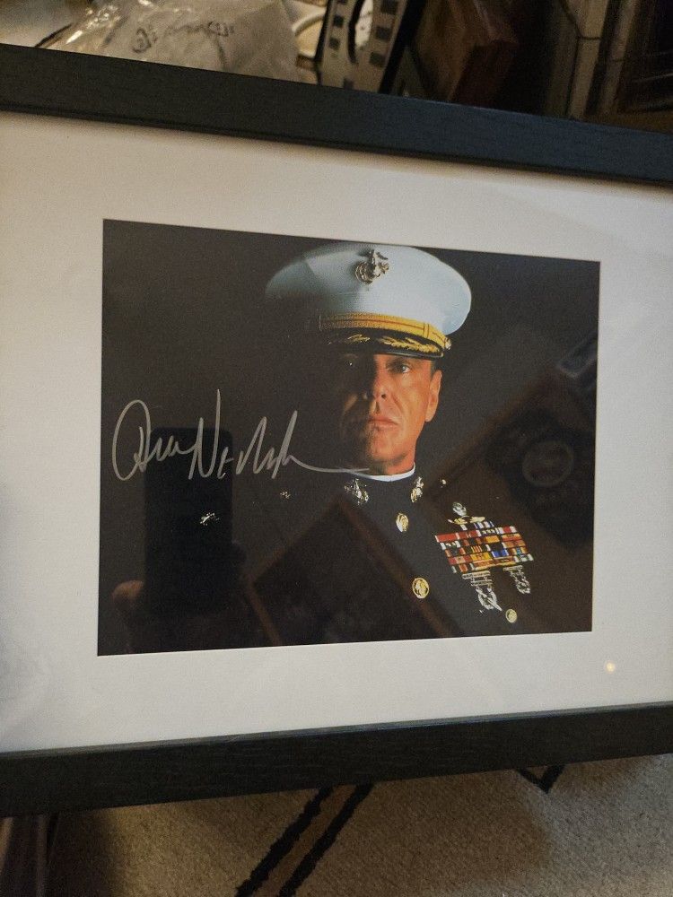Autograph Jack Nicholson Marine 