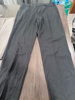 Men's Dark Gray Dress Pants