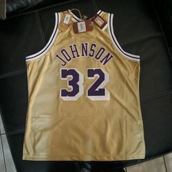 Nba Los Angeles Lakers Magic Johnson Jersey 