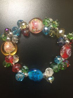 Multi Bead Stretch Bracelet