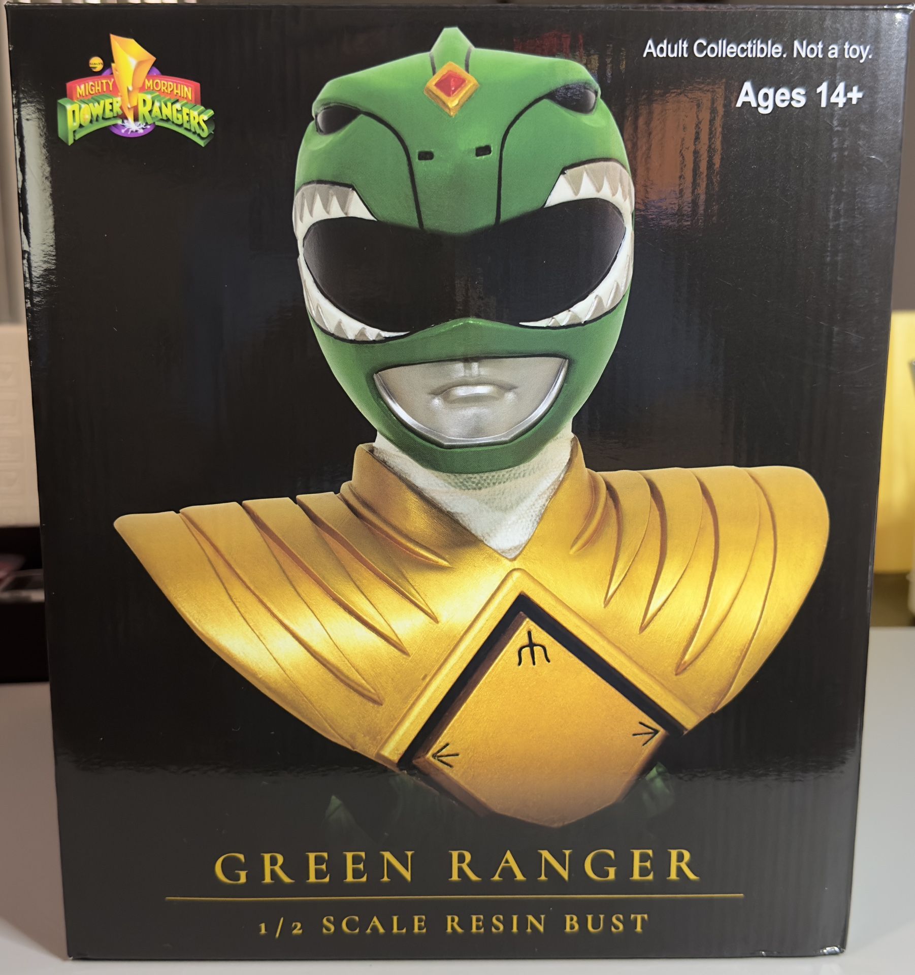 Mighty Morphin Power Rangers Green Ranger Bust 1/2 scale Limited Edition 715/1000 from Diamond Select Toys