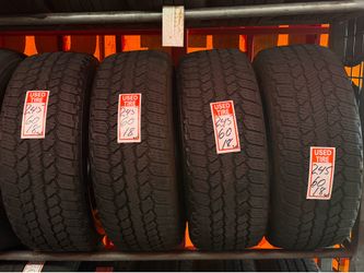 Showroom tires Firestone Destination A/T2 Tires 245/60R18