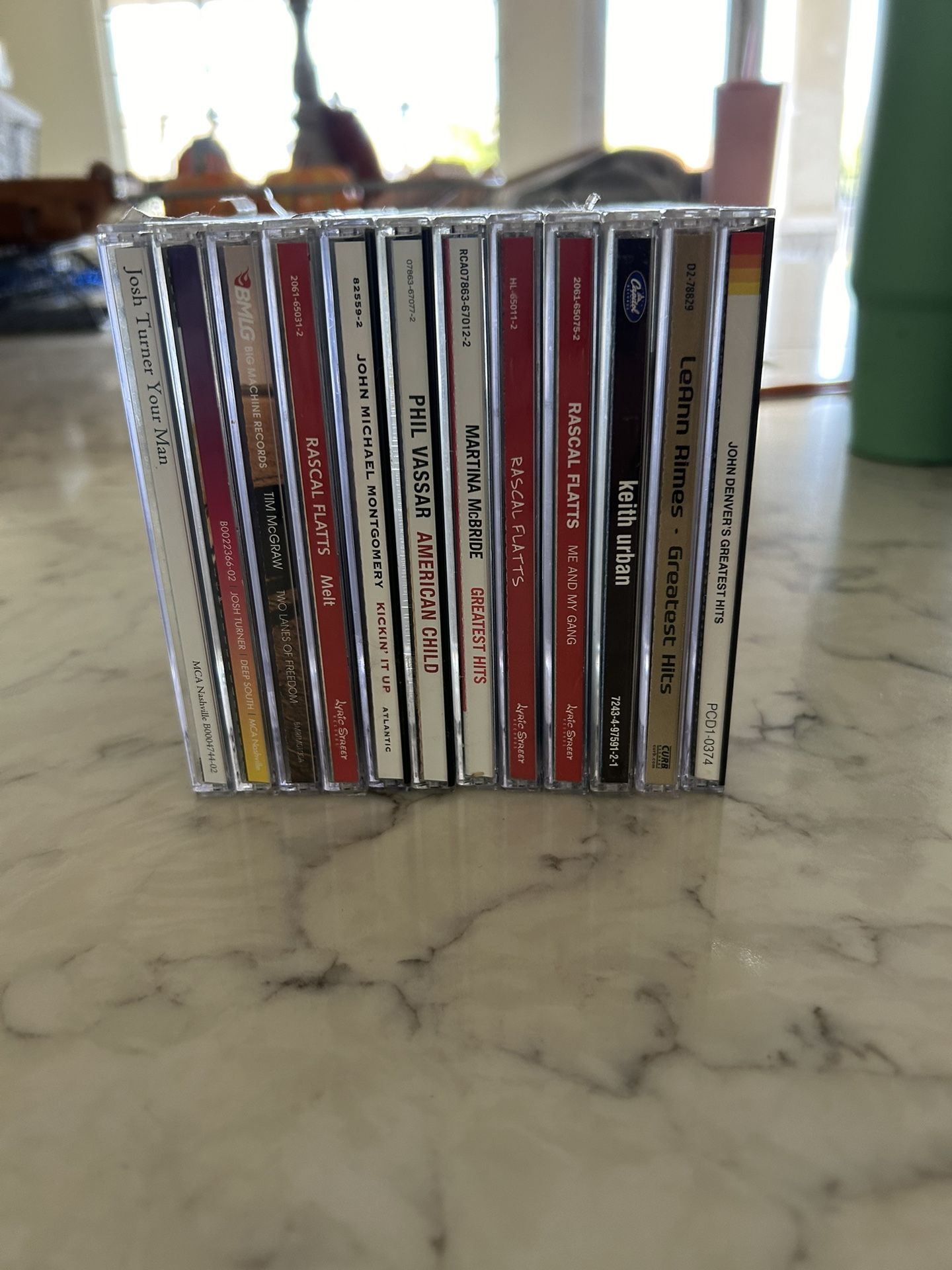 Country Music CD’s All For 15.00
