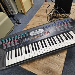 Casio CTK-401 49 Key Keyboard Synthesizer 100 Rhythm & 100 Songs W/Power Adapter