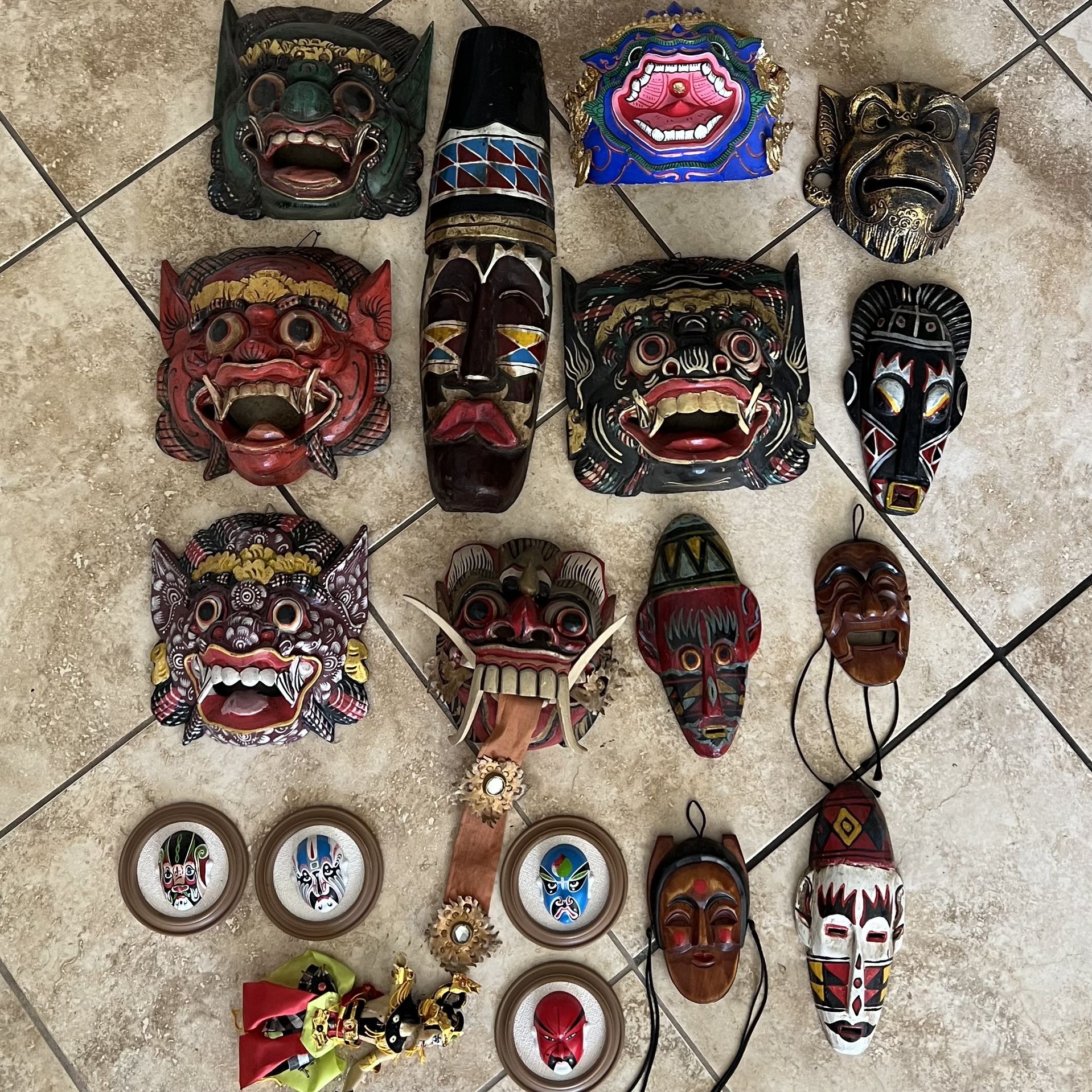 Antique Mask Collection