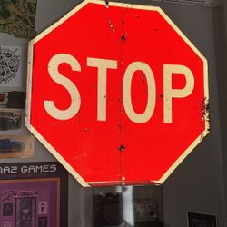 Retired Stop Sign 