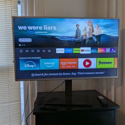 32" Flat Screen TV with Amazon Fire Stick Included 