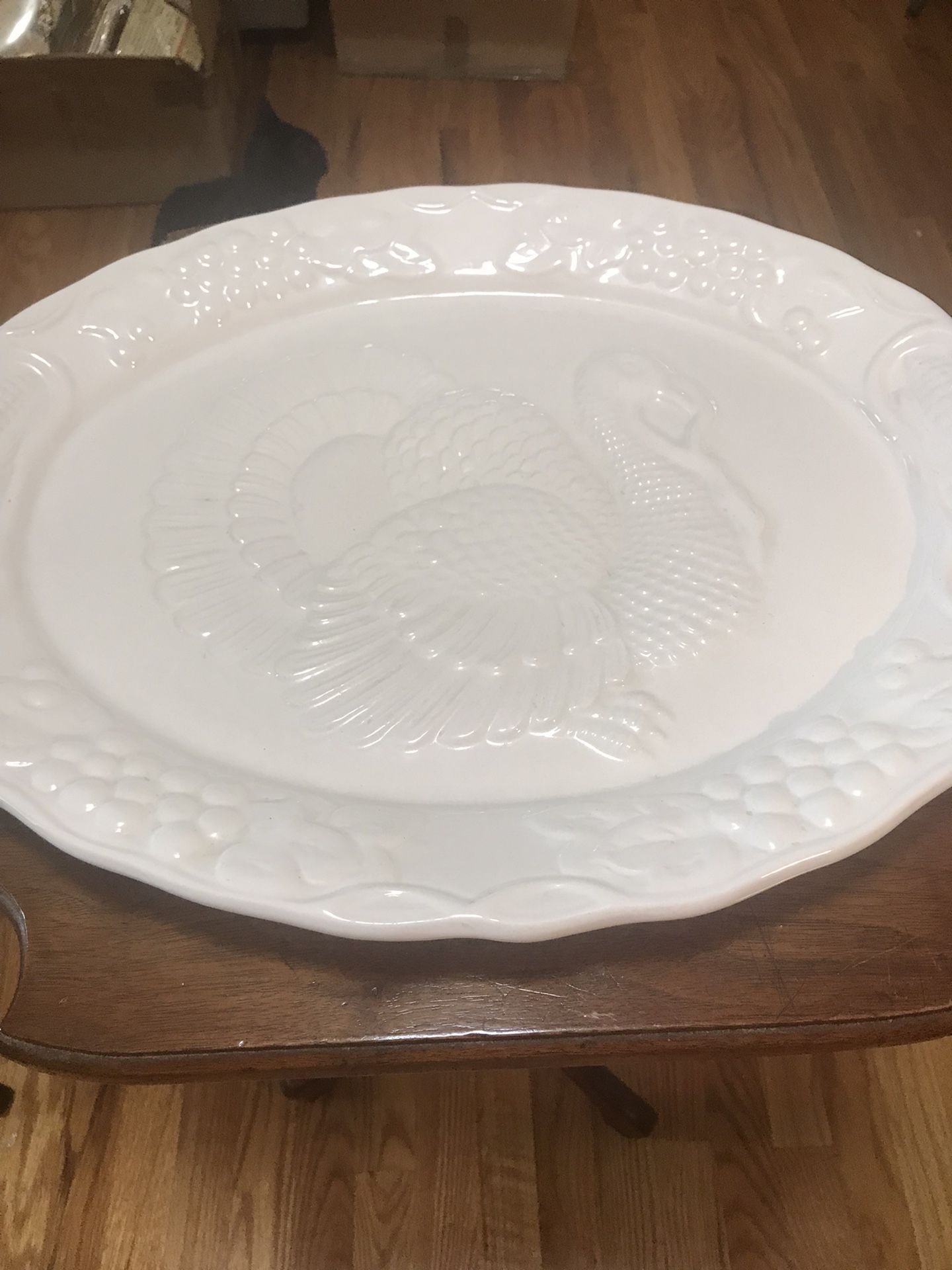 Vintage Turkey Platter