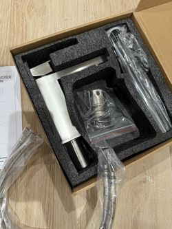 Kenes Brushed Nickel Bathroom Faucet (New, Single Handle) 🚿