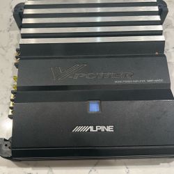 Alpine Car Amp 