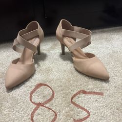 Pointy Strappy Heels